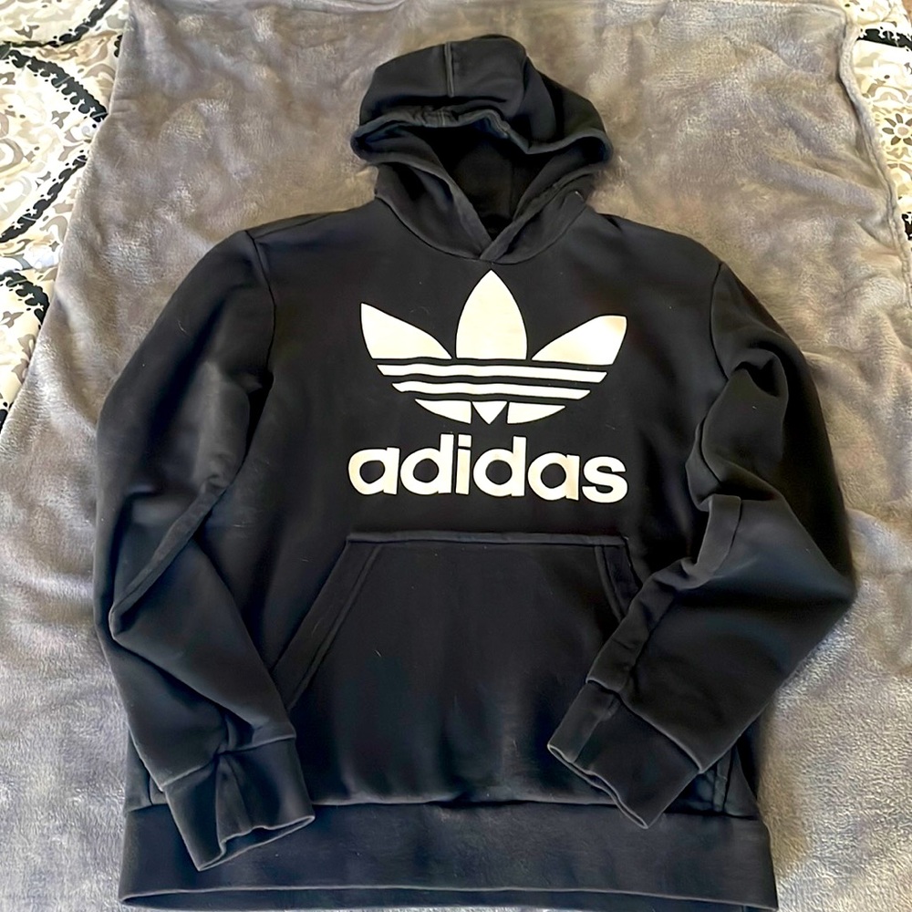 Adidas, Adult Small Hoodie, Black